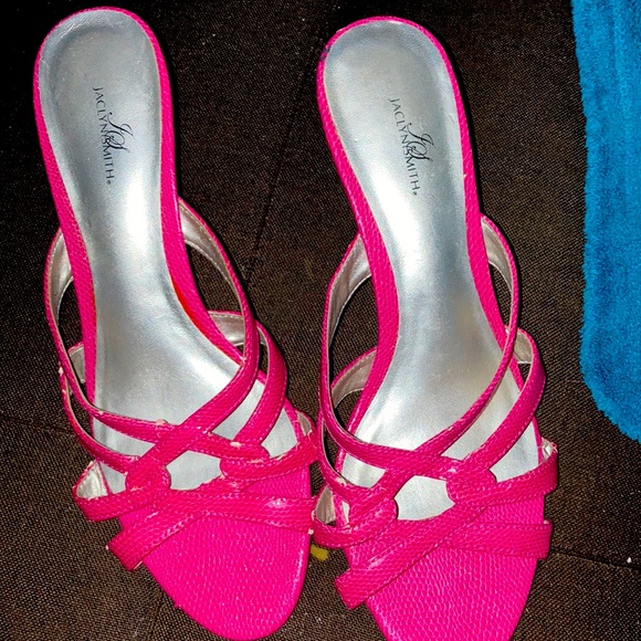 Jacqueline smith pink sandals - Picture 1 of 5